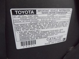 2007 TOYOTA SEQUOIA SR5 GRAY 4.7 AT 2WD Z20286